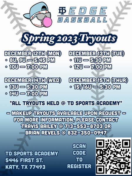 Spring 2023 Tryouts