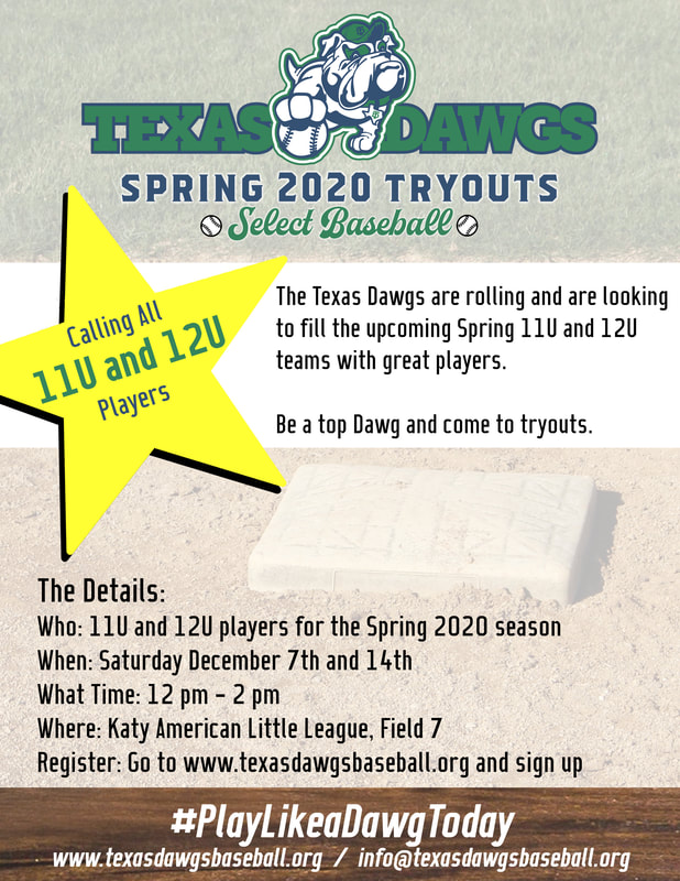 Dawgs Tryouts - Spring 2020